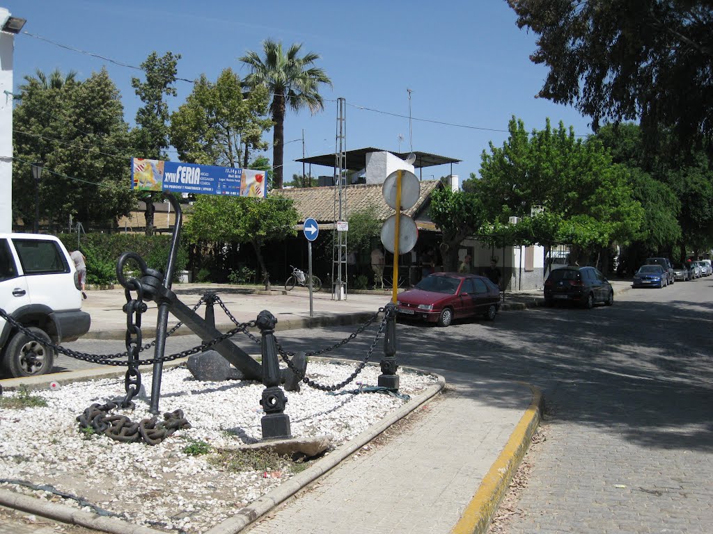 Ancla junto al río. Mayo de 2012 by viajeroandaluz