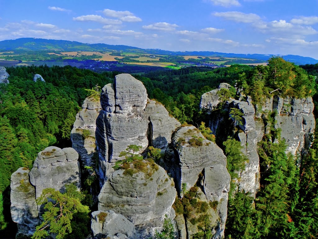 Hruboskalské skalní město, Český ráj by Lukáš Hák