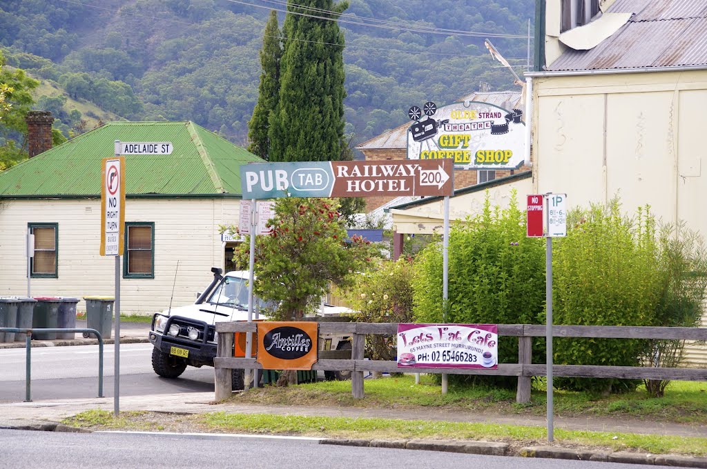 Too many signs! Murrurundi by snucklepuff