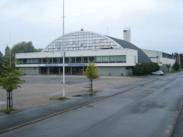 The sports hall in Kokkola in Finland on 13th August 2007 by Formulix