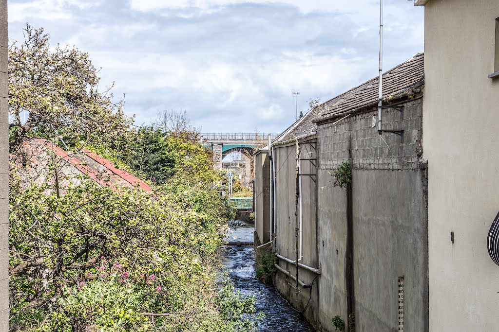 View Of The Bracken River As Seen From Bridge Street - Balbriggan by infomatique