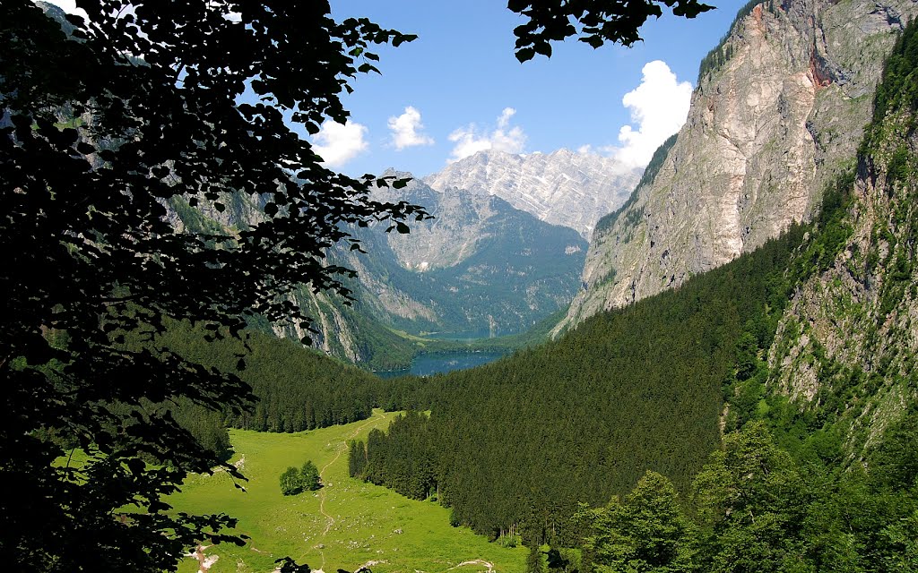 Obersee, Königssee, Watzmann by Hans J.S.C. Jongstra