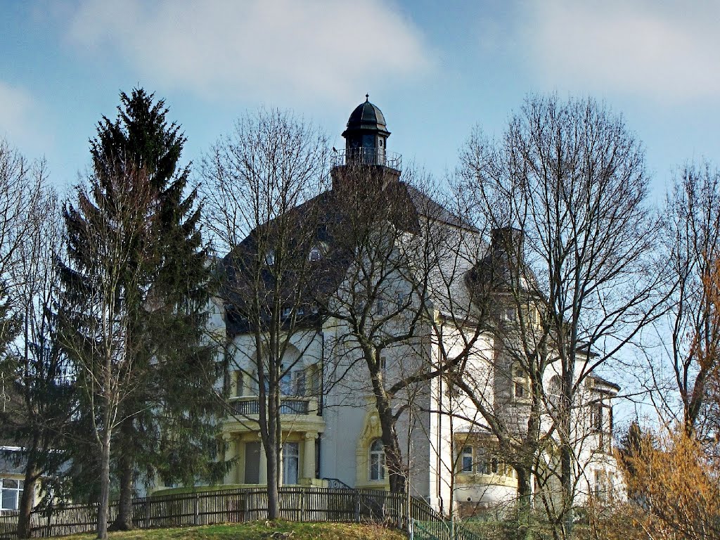 Schneeberg - Dietz-Villa, im Jugendstil erbaut by Rudolf Henkel