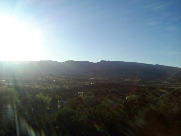 View of Sandia Mountains by jhubbard11