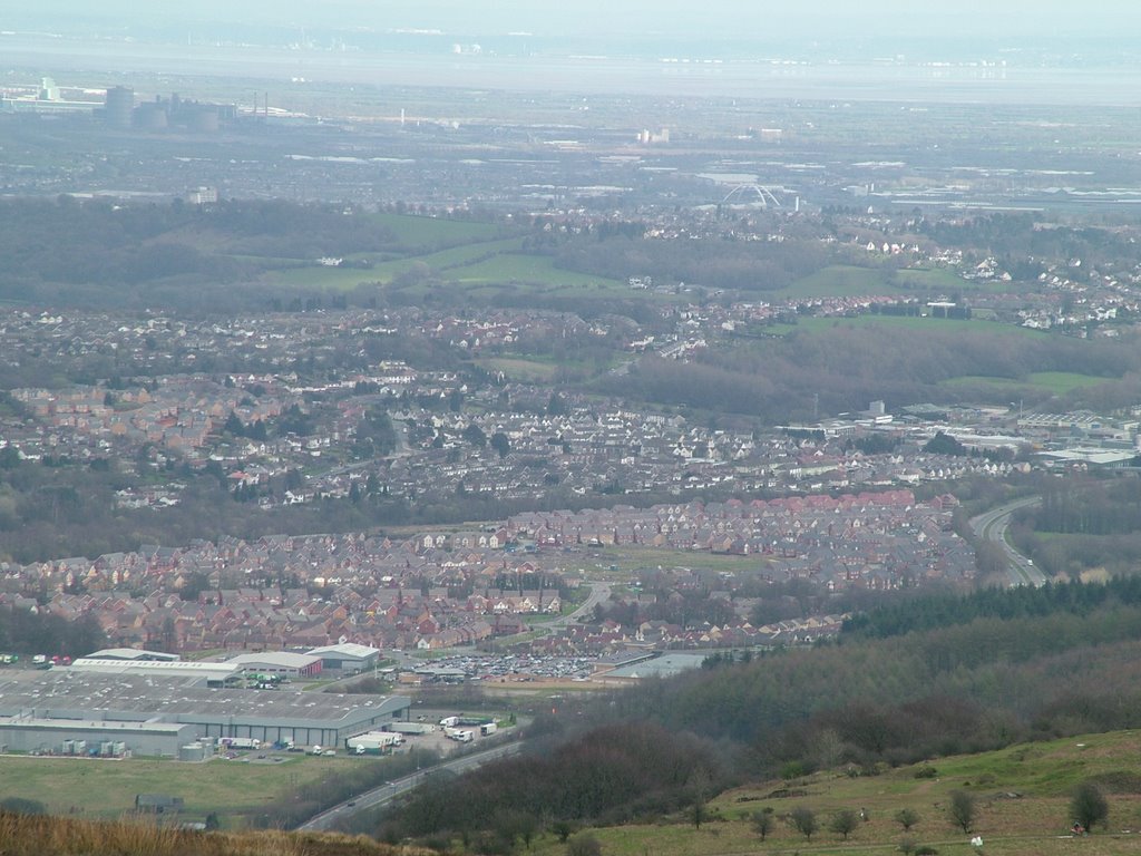 View from Mynydd Machen by ralphcollins