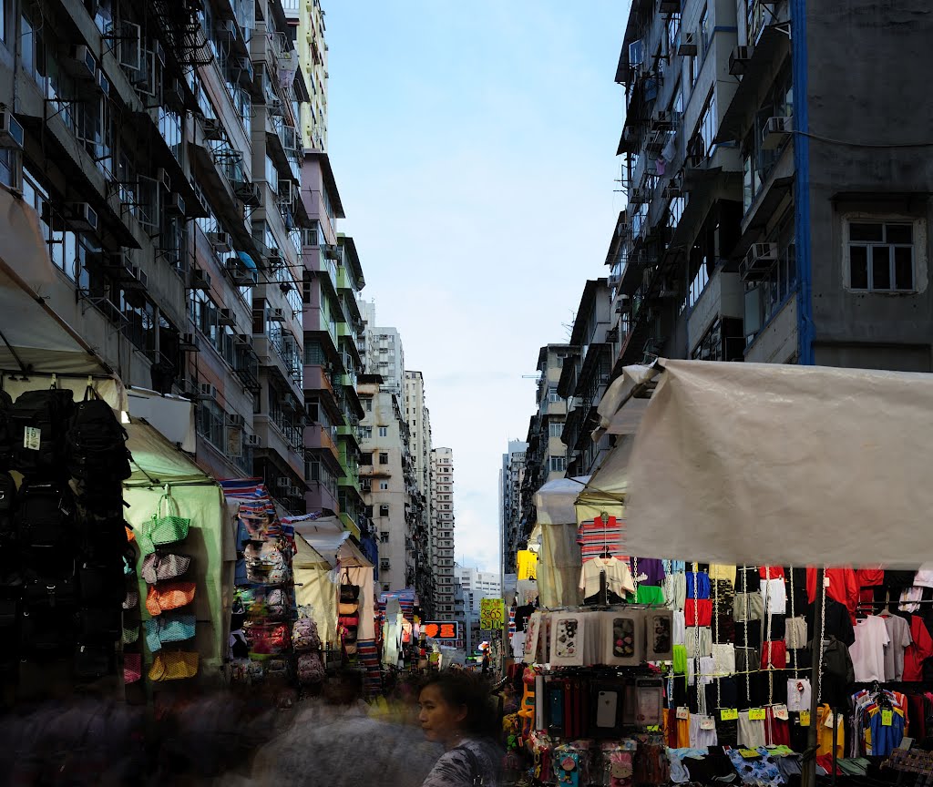 Street market, Mong Kok by densil