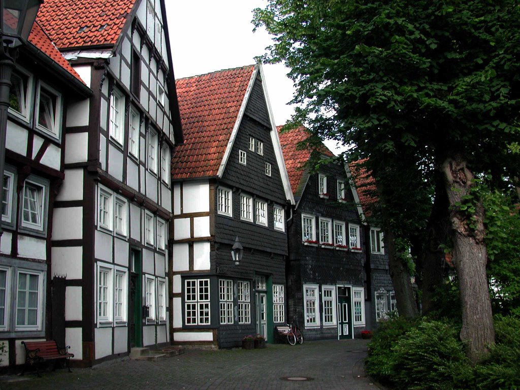 Old Houses Am Alten Kirchplatz by Michael Smith 56