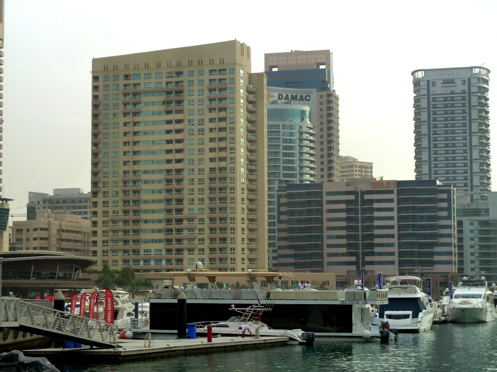 View to the Orra Marina (Dubai) by Martin Beitz