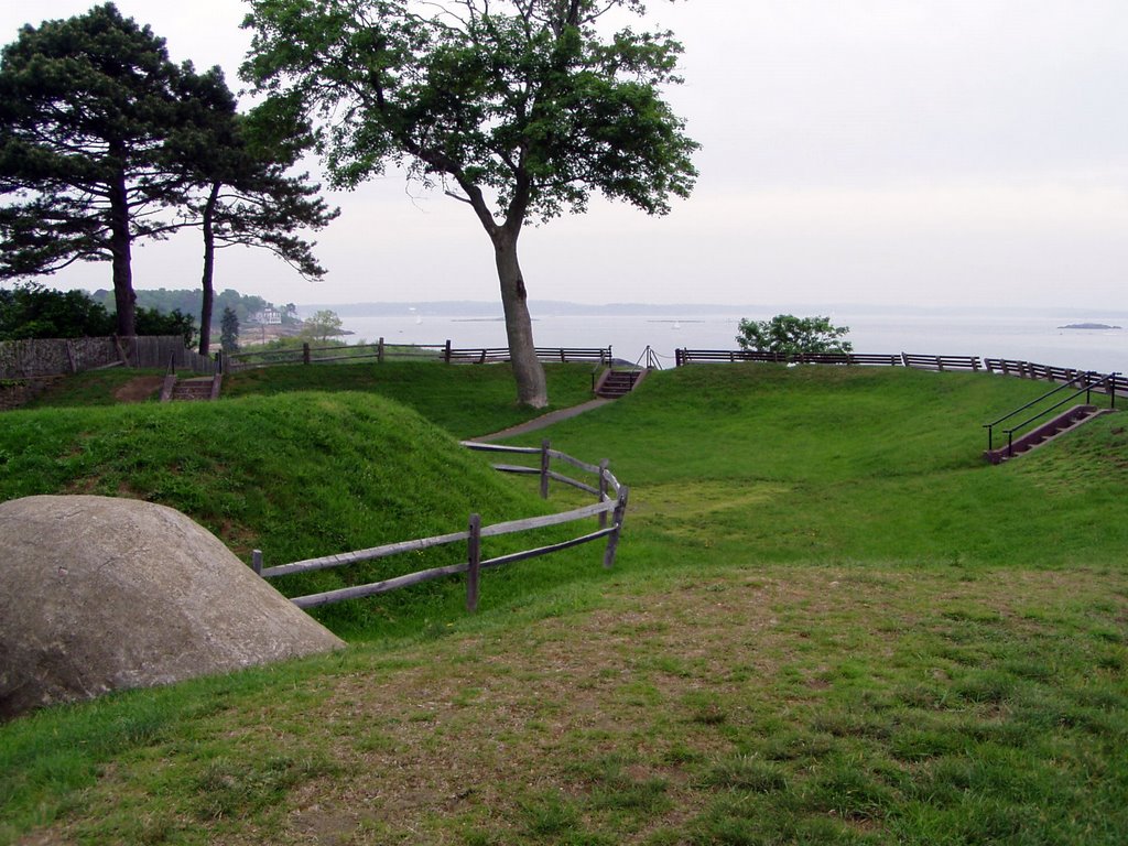 Fort Sewall, Marblehead, Massachusetts by Jim Millard