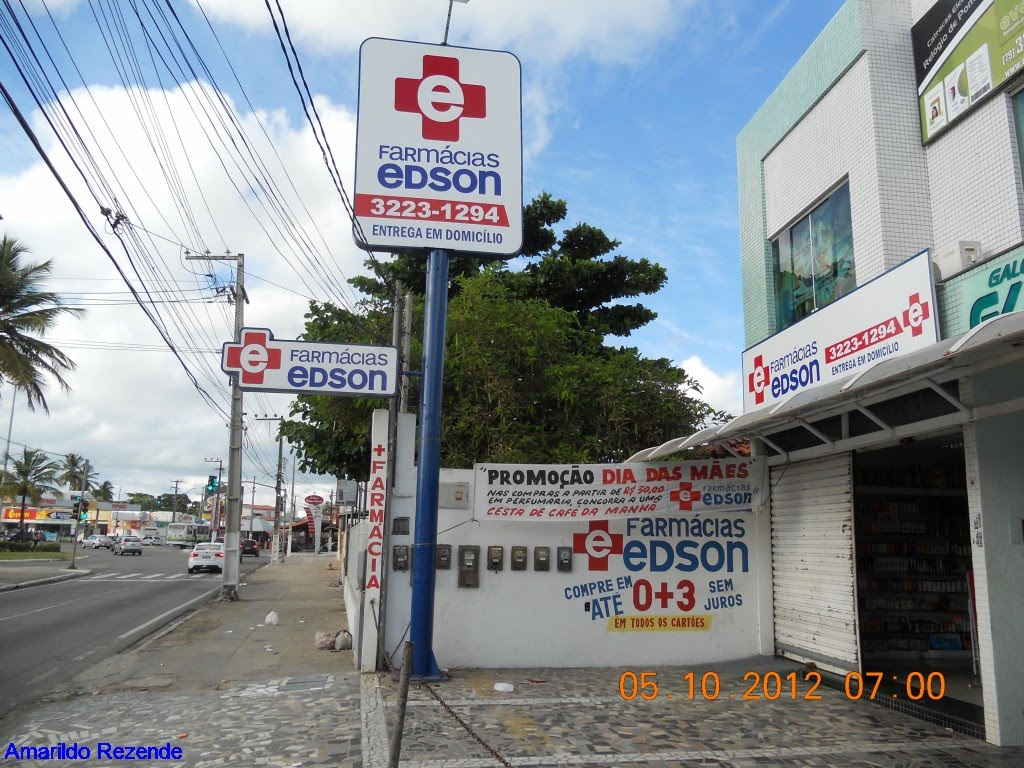 Farmácia Edson-Bairro Atalaia-Aracaju-Sergipe by Amarildo Rezende