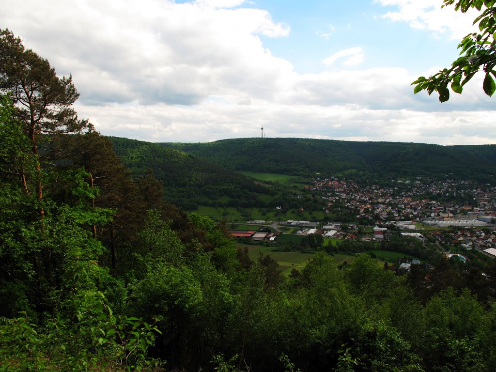 Blick von der Centgrafenkapelle ins Erftal by lebola