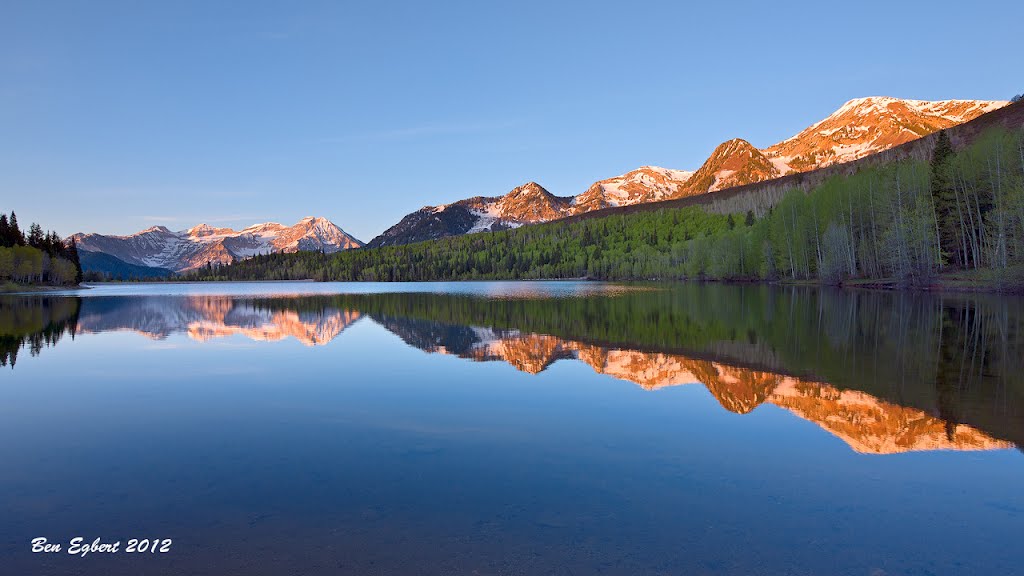 Silver Lake Flats sunrise by ben egbert