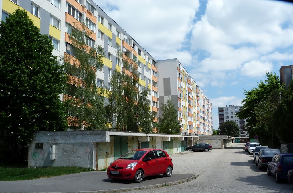 Hnilecká Str., Bratislava Vrakuňa, Slovakia by karolplus