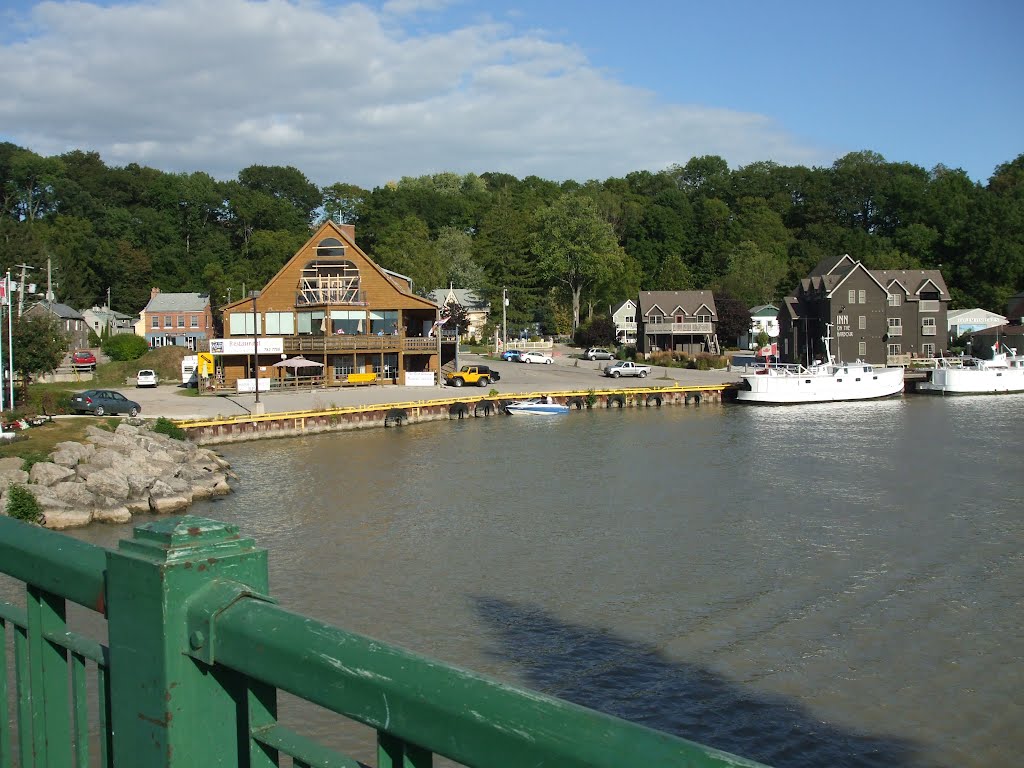 Port Stanley, ON, view from the bridge by kh21