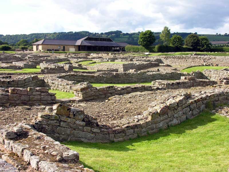 Roman fort and town of Corbridge by jotahoyas