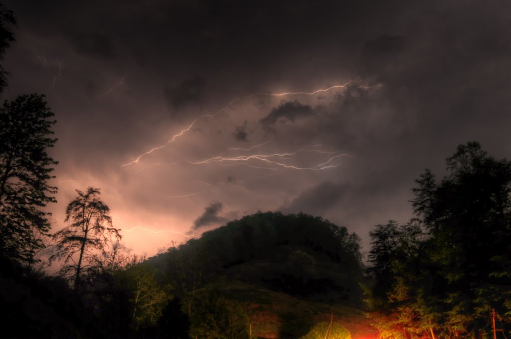 Early morning storm by J. Wilmoth