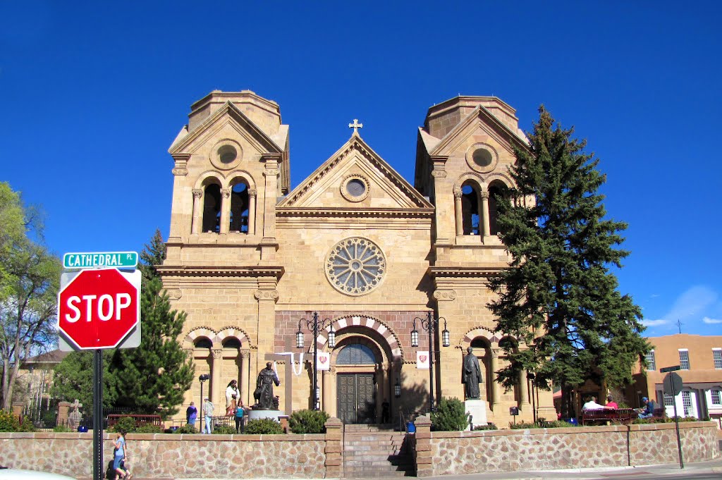 Cathedral Basilica of Saint Francis - Santa Fe, NM by Reflections by Erika