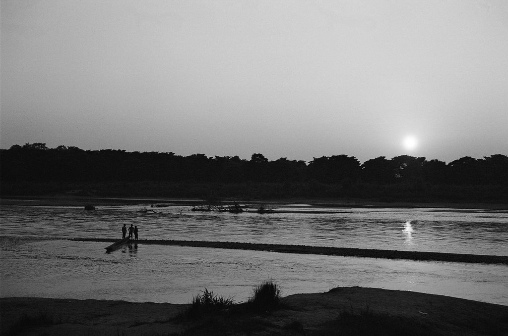 Sunset view , Chitwan N.P. Nepal by Michal_Šindelář