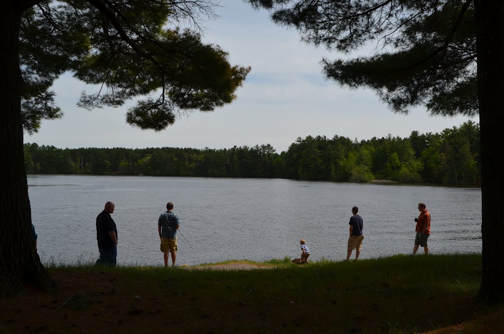 Fishing, Nepco Lake by farmbrough