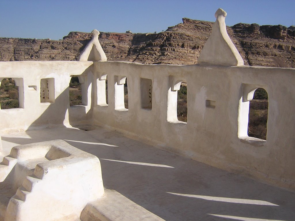 Palazzo dell’Imam Dar Al Hajar - terrazza by maresa maremagna