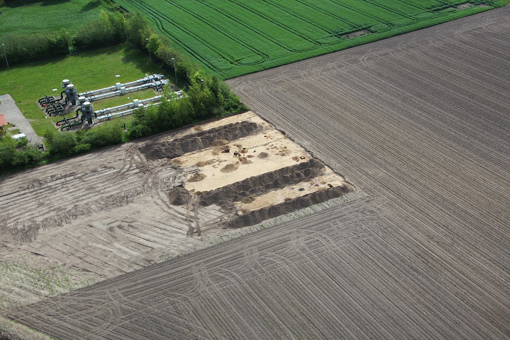 Archäologische Ausgrabungen in Heidenau, für NEL by pipelinechecker