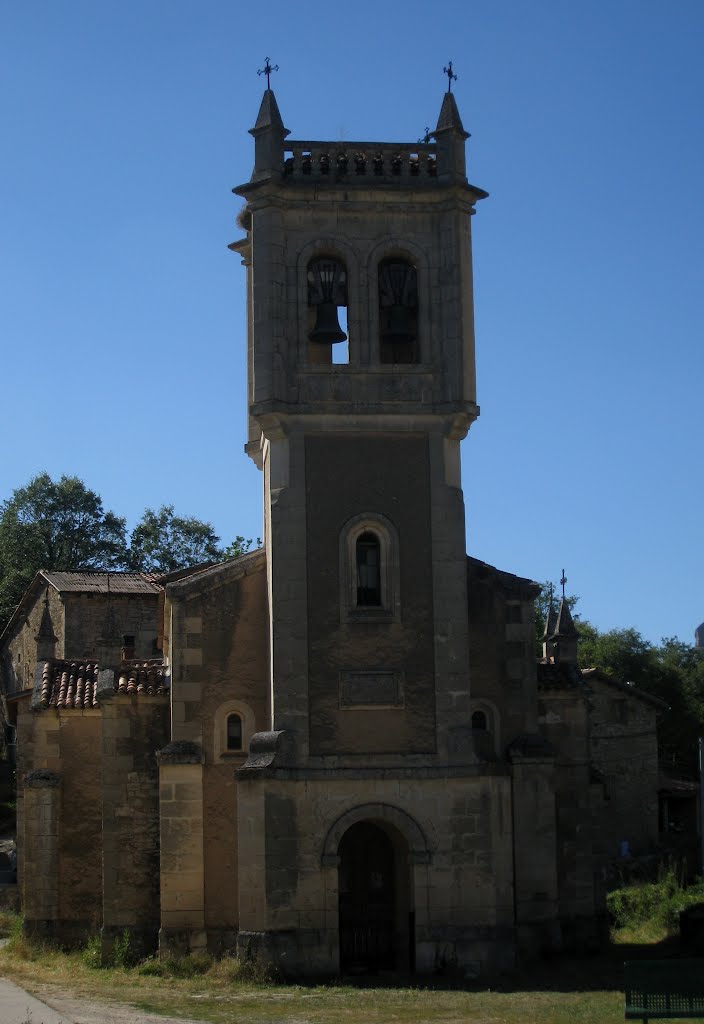 iglesia de san Miguel Arcángel, Quintanilla Escalada, GR99, 2010. by 62 luisleon