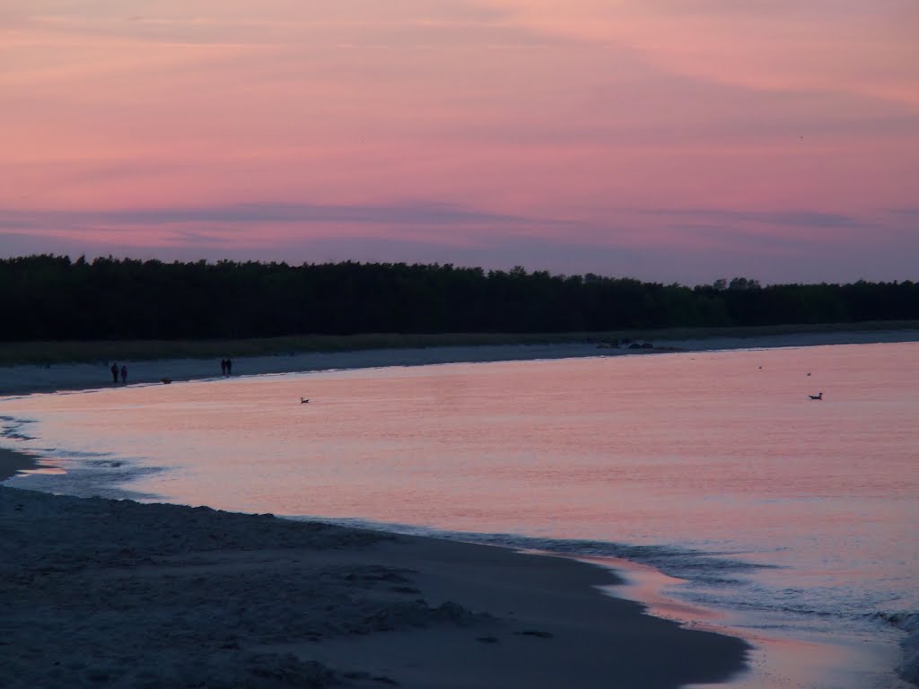 Sonnenuntergang auf Rügen by htmlschnulli