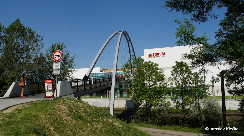 Footbridge to Nová Karolina by Jarda1943