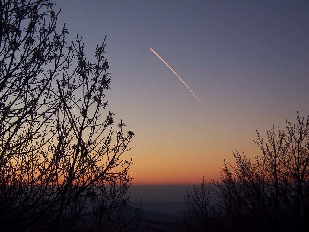 Veľká Javorina - Sunset by Rado Zelenay