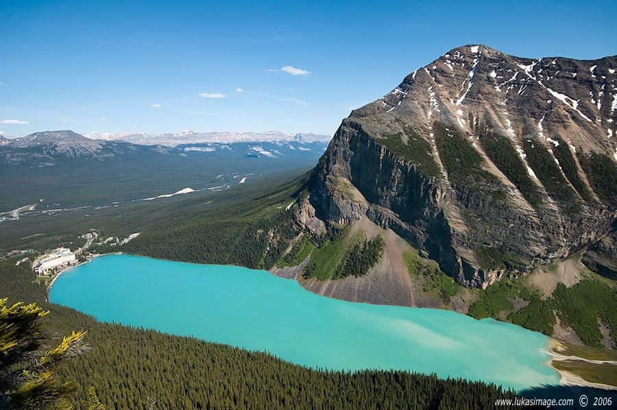 Lake Louise from Big Behive by Lukas Novak