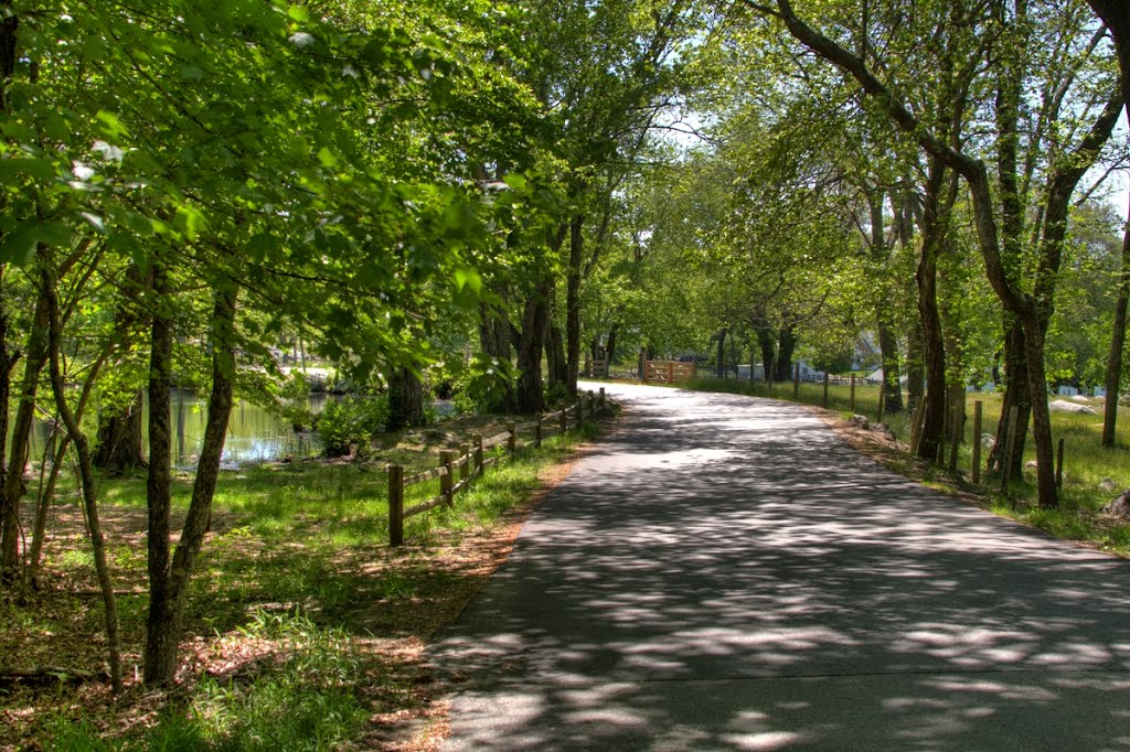 Entering URI Alton Jones Campus by John Handrigan