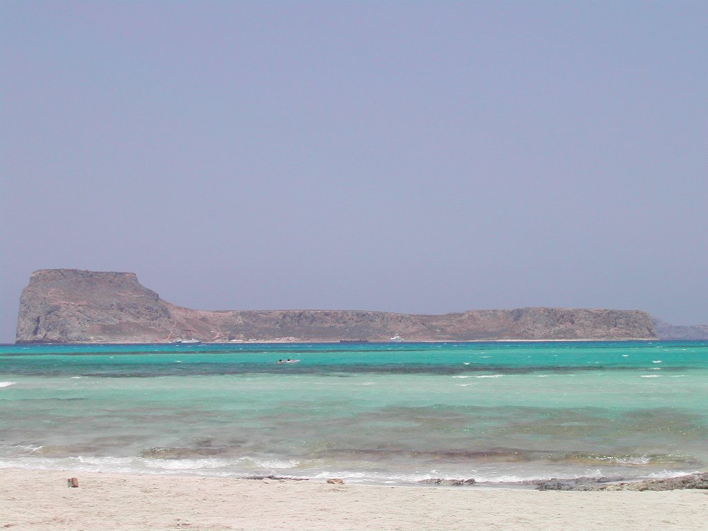 Gramvousa view from Balos by kostas_sari