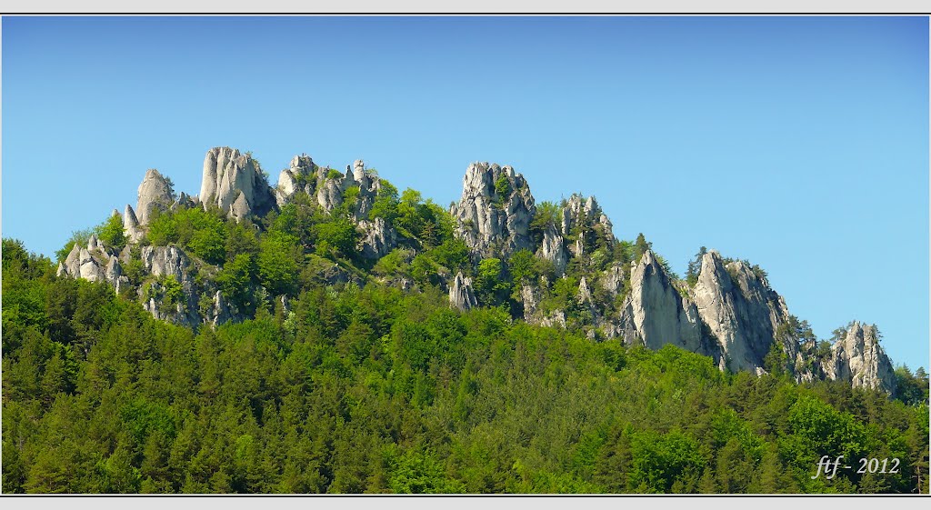 Slovenské dolomity - bralá Súľovského hradu by TONY FODORA