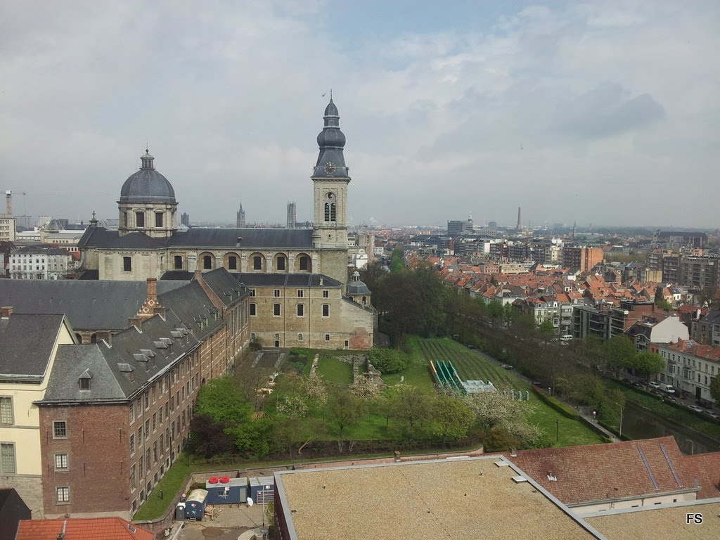 Prachtig zicht tijdens 'twunch with a view' by Frank Schautteet