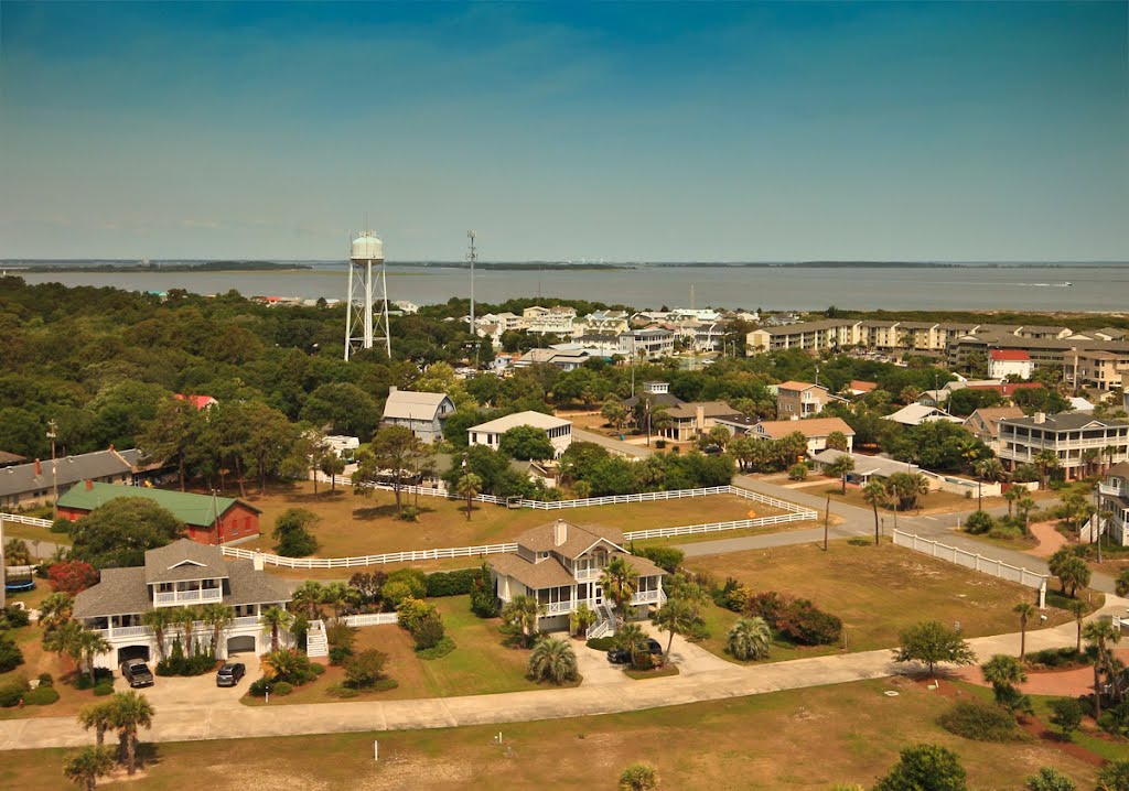 View from Tybee Island's lighthouse by Diana Thurmann