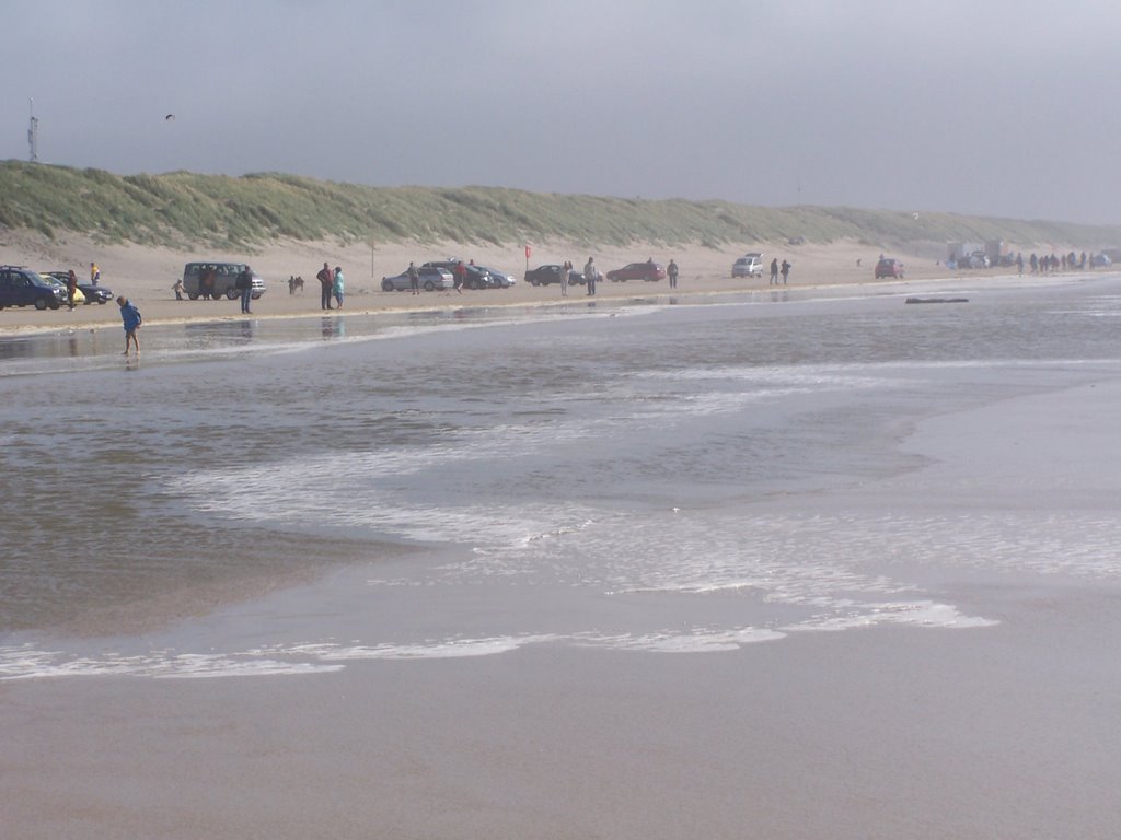 Vejers - cars at the beach / Autos am Strand by scheity