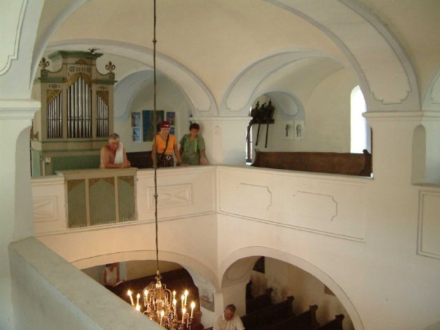 Church inside in Kapolcs by Gábor Ligeti