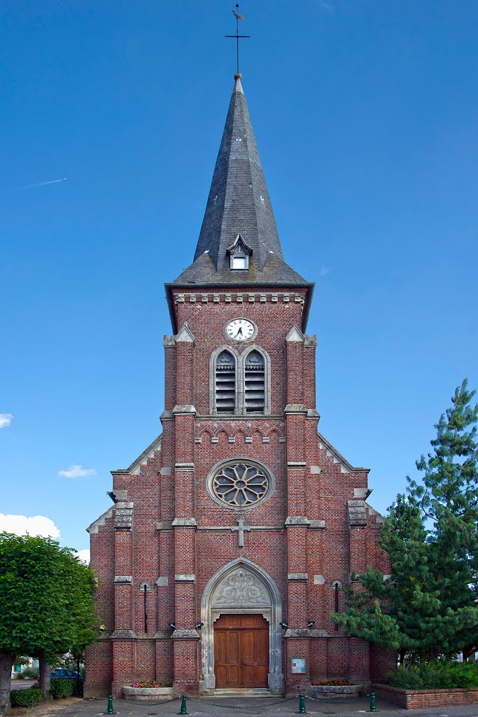 L'église Saint-Jean-Baptiste Le Plessis - Belleville by Berpiet