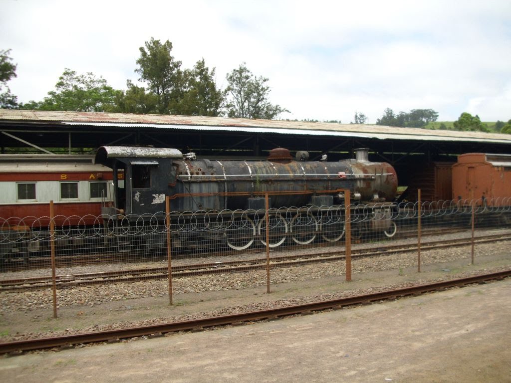 Steam Engine rusting away at Inchanga Station by Nic Westhuizen