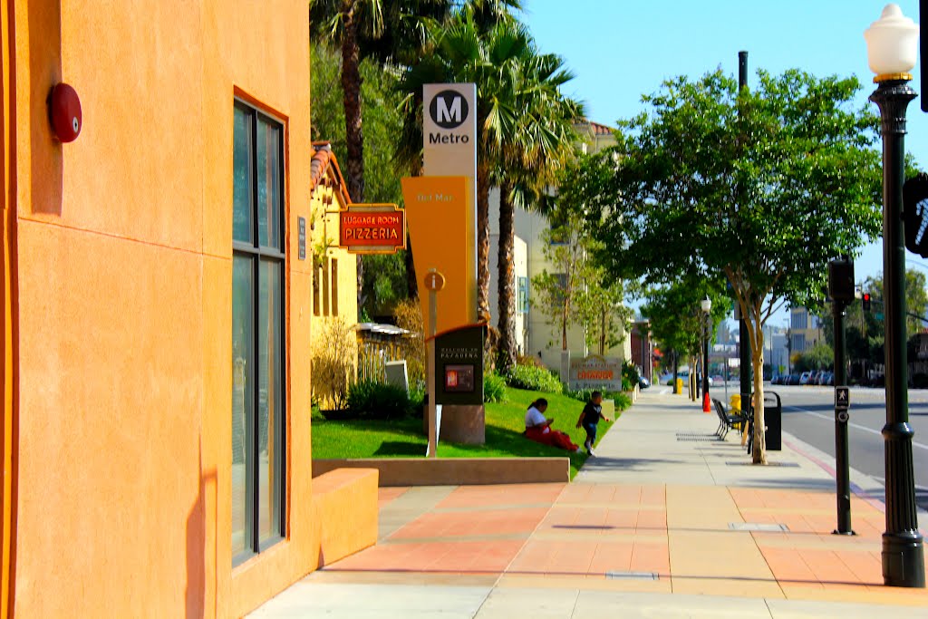 Metro Rail Station, Pasadena by MICHAEL  JIROCH  &  www.michaeljiroch.com