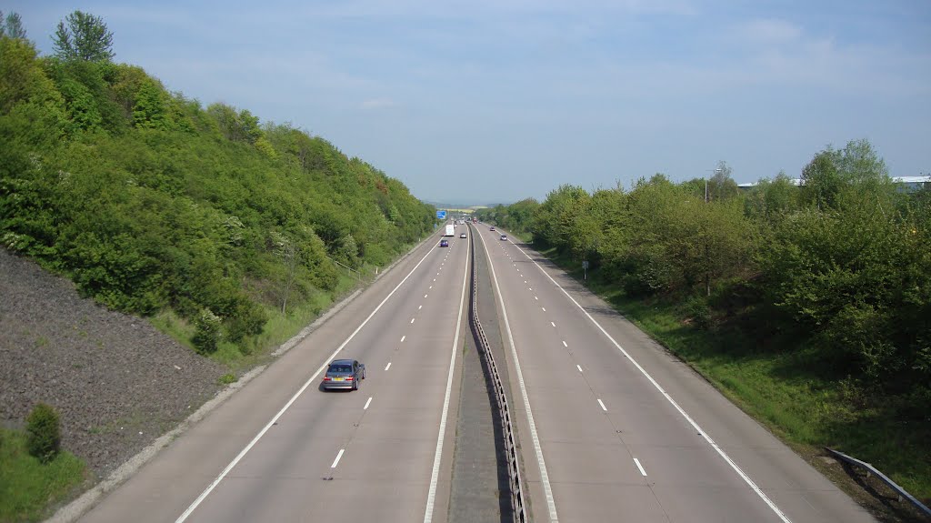 M54 Motorway near Telford Central Station, United Kingdom by Md Zakir Hossain