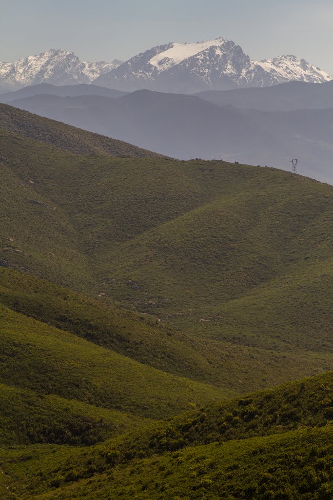 Cinto Peak - From Agriates desert by Siger2