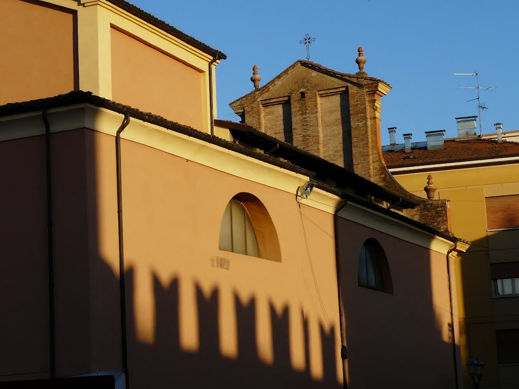 Formigine's historical centre shadows 2 by Al Benatti e Gio Ruffilli