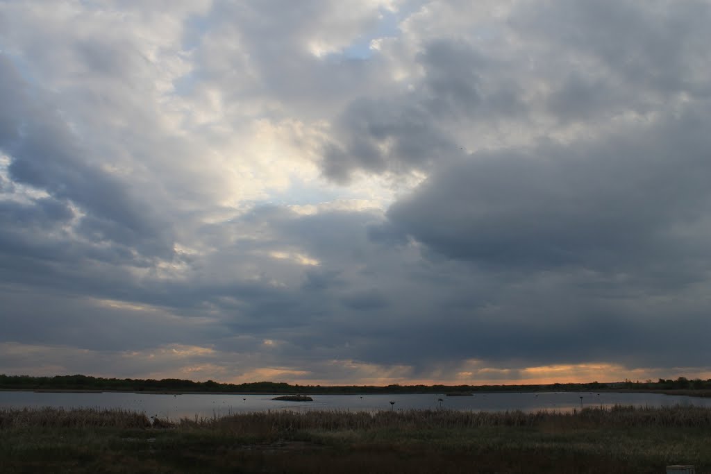 North Battleford Wetlands Sunset May 20, 12 by Amandyg