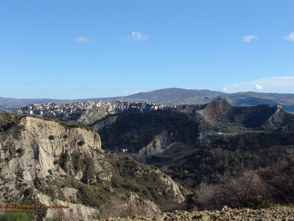 Sant'Arcangelo (PZ) - panorama da ovest by Nicola Montesano