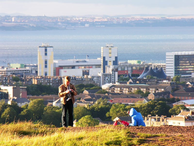 View from Calton Hill by jotahoyas