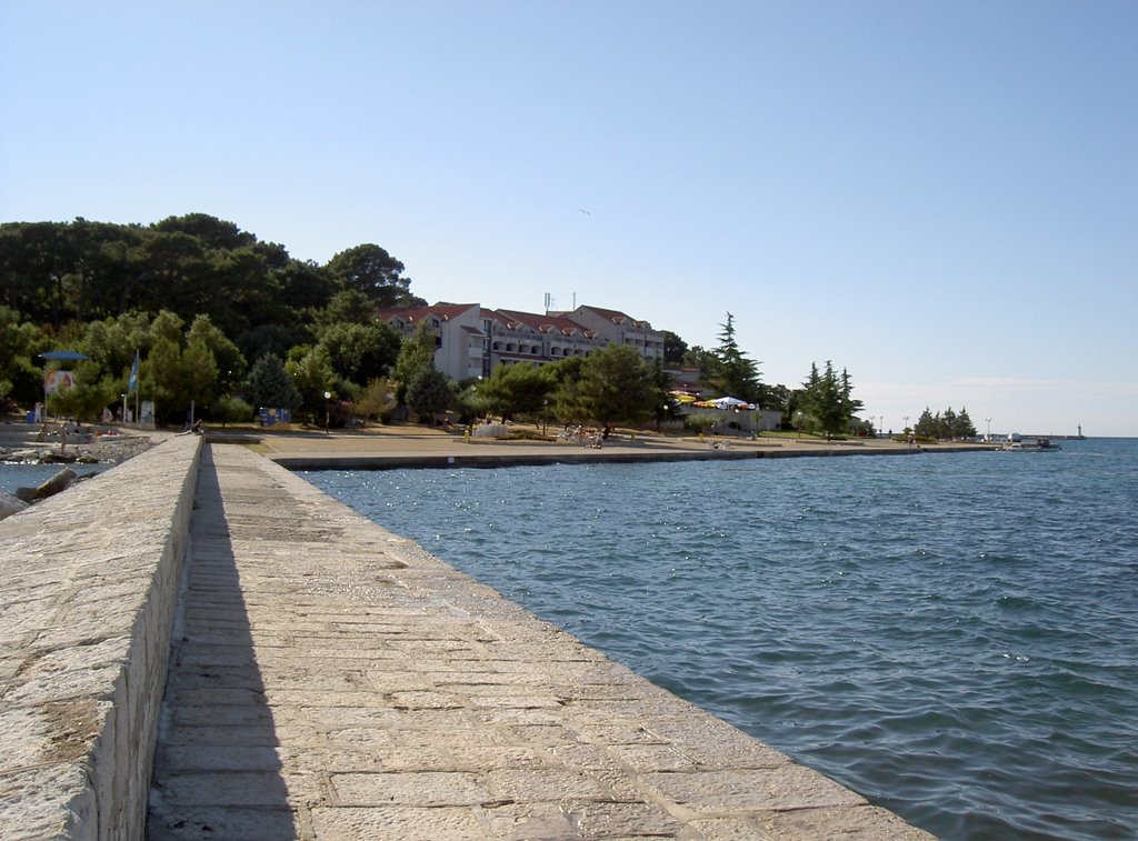 View to Otok Sv. Nikola by Dallhans