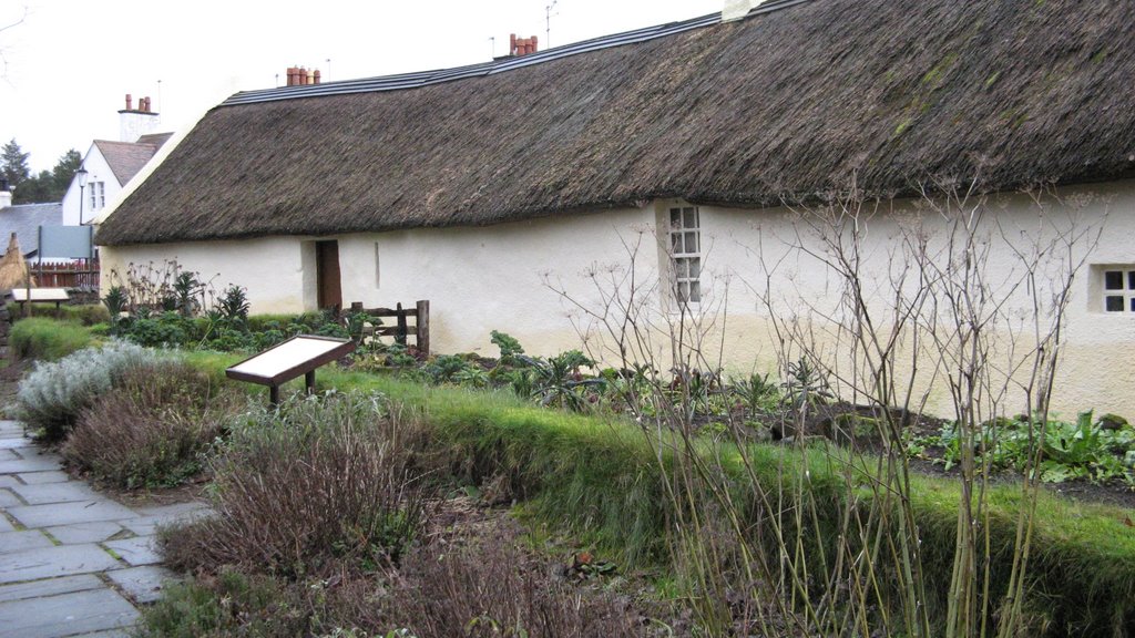 Burns Cottage rear view by Scotia