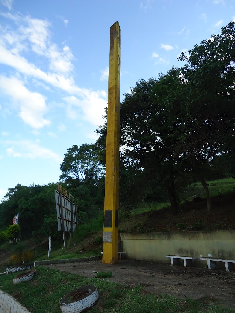 (625) Marco da inauguração da Ponte sobre o Rio Chapecó entre Águas de Chapecó SC e São Carlos SC 07 04 2012 by grigolo