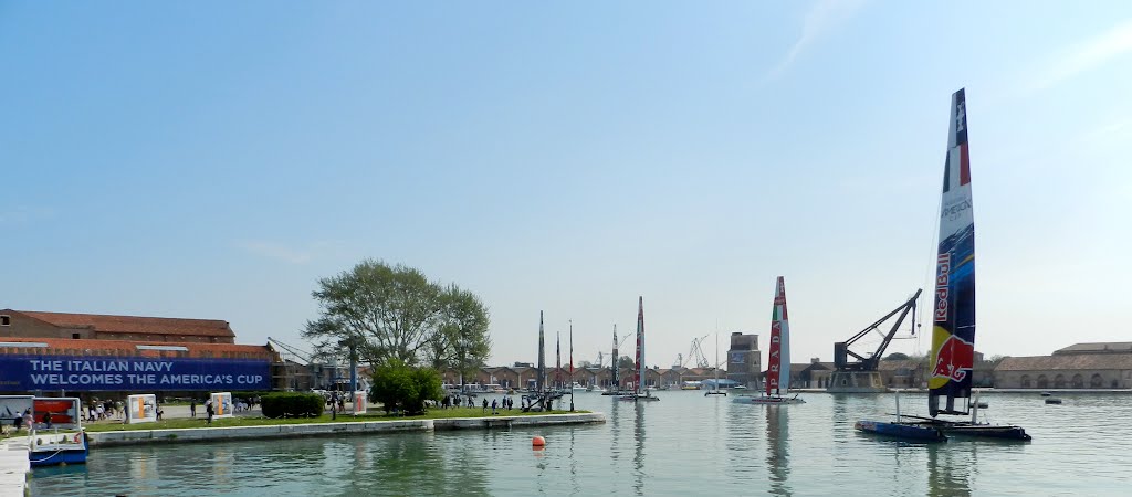 America's Cup 2012, Venezia - Arsenale (i) by Elios Amati (tashimelampo)